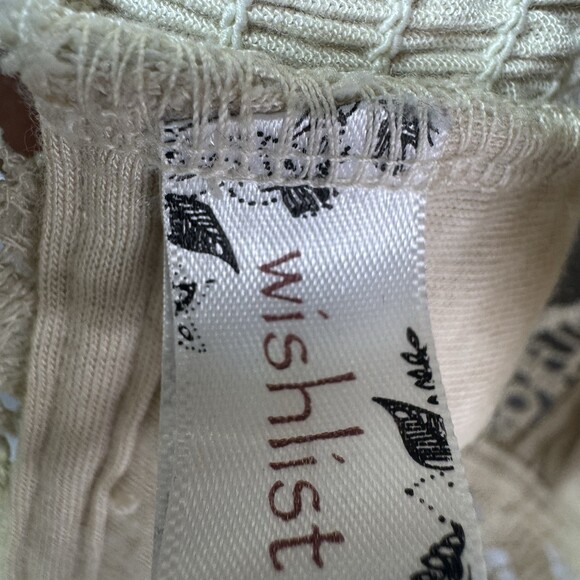 Ivory Cream Boho Laced Crop Top Bralette Crochet Cottagecore Romantic Festival - Picture 3 of 5